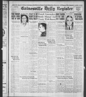 Gainesville Daily Register and Messenger (Gainesville, Tex.), Vol. 46, No. 155, Ed. 1 Thursday, February 27, 1936