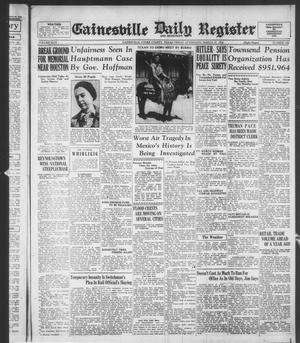 Gainesville Daily Register and Messenger (Gainesville, Tex.), Vol. 46, No. 180, Ed. 1 Friday, March 27, 1936