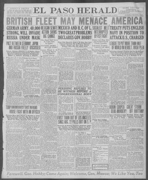 El Paso Herald (El Paso, Tex.), Ed. 1, Saturday, August 30, 1919