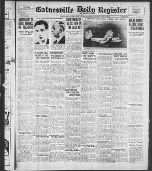 Gainesville Daily Register and Messenger (Gainesville, Tex.), Vol. 46, No. 196, Ed. 1 Monday, April 13, 1936
