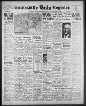 Gainesville Daily Register and Messenger (Gainesville, Tex.), Vol. 46, No. 207, Ed. 1 Saturday, April 25, 1936