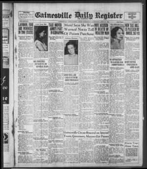 Gainesville Daily Register and Messenger (Gainesville, Tex.), Vol. 46, No. 210, Ed. 1 Wednesday, April 29, 1936