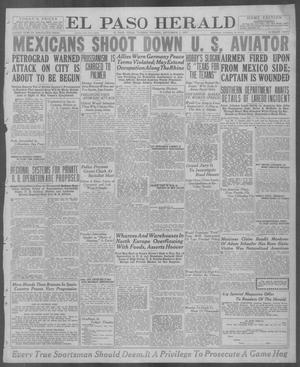 Primary view of object titled 'El Paso Herald (El Paso, Tex.), Ed. 1, Tuesday, September 2, 1919'.