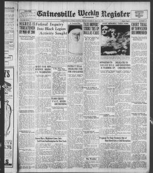 Gainesville Weekly Register and Messenger (Gainesville, Tex.), Vol. 46, No. 25, Ed. 1 Thursday, May 28, 1936