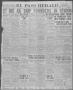 Primary view of El Paso Herald (El Paso, Tex.), Ed. 1, Thursday, September 11, 1919