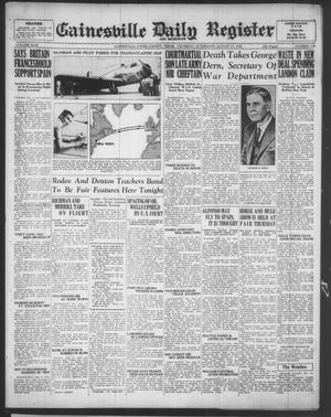 Primary view of object titled 'Gainesville Daily Register and Messenger (Gainesville, Tex.), Vol. 46, No. 310, Ed. 1 Thursday, August 27, 1936'.