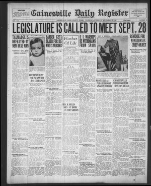 Gainesville Daily Register and Messenger (Gainesville, Tex.), Vol. 56, No. 9, Ed. 1 Thursday, September 10, 1936