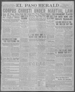 El Paso Herald (El Paso, Tex.), Ed. 1, Friday, September 19, 1919
