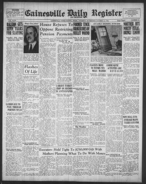 Gainesville Daily Register and Messenger (Gainesville, Tex.), Vol. 47, No. 42, Ed. 1 Thursday, October 22, 1936