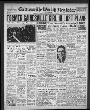 Primary view of object titled 'Gainesville Weekly Register and Messenger (Gainesville, Tex.), Vol. 56, No. 52, Ed. 1 Thursday, December 17, 1936'.