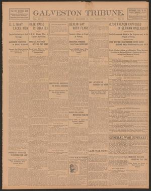 Primary view of object titled 'Galveston Tribune. (Galveston, Tex.), Vol. 35, No. 19, Ed. 1 Friday, December 18, 1914'.