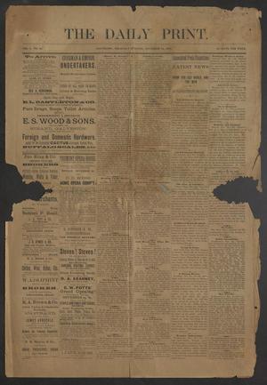 The Daily Print. (Galveston, Tex.), Vol. 1, No. 64, Ed. 1 Thursday, November 23, 1882
