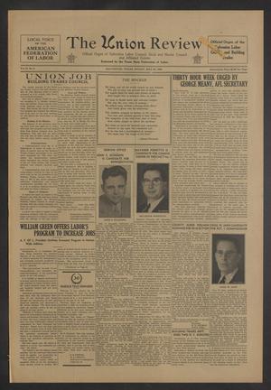 The Union Review (Galveston, Tex.), Vol. 21, No. 5, Ed. 1 Friday, May 24, 1940