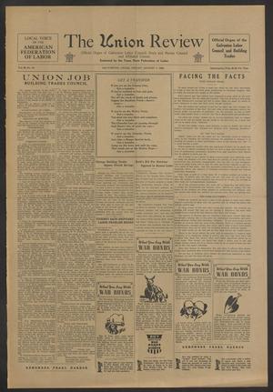 The Union Review (Galveston, Tex.), Vol. 23, No. 16, Ed. 1 Friday, August 7, 1942