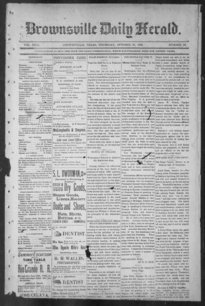 Brownsville Daily Herald (Brownsville, Tex.), Vol. NINE, No. 92, Ed. 1, Thursday, October 18, 1900