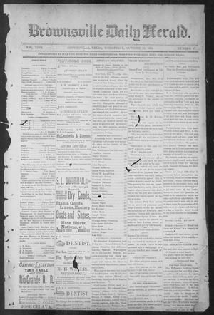 Brownsville Daily Herald (Brownsville, Tex.), Vol. NINE, No. 97, Ed. 1, Wednesday, October 24, 1900