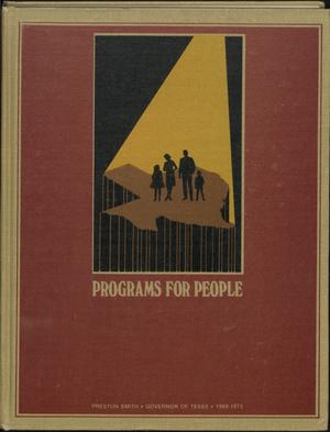 Primary view of object titled 'Programs for people'.
