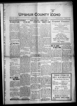 Upshur County Echo (Gilmer, Tex.), Vol. 25, No. 49, Ed. 1 Thursday, August 2, 1923