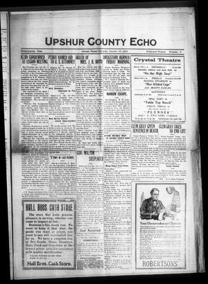 Upshur County Echo (Gilmer, Tex.), Vol. 26, No. 9, Ed. 1 Thursday, October 25, 1923