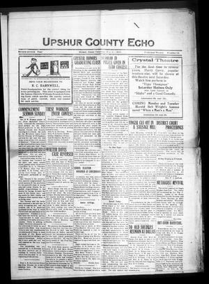 Upshur County Echo (Gilmer, Tex.), Vol. 27, No. 39, Ed. 1 Thursday, May 21, 1925