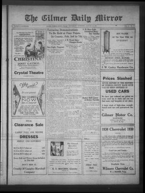 The Gilmer Daily Mirror (Gilmer, Tex.), Vol. 14, No. 274, Ed. 1 Wednesday, January 29, 1930