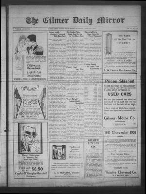 The Gilmer Daily Mirror (Gilmer, Tex.), Vol. 14, No. 278, Ed. 1 Monday, February 3, 1930
