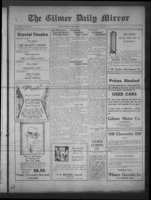 The Gilmer Daily Mirror (Gilmer, Tex.), Vol. 14, No. 280, Ed. 1 Wednesday, February 5, 1930