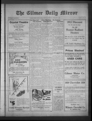 The Gilmer Daily Mirror (Gilmer, Tex.), Vol. 14, No. 284, Ed. 1 Monday, February 10, 1930