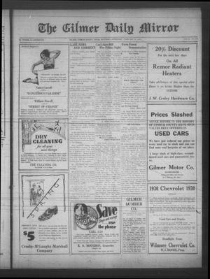 The Gilmer Daily Mirror (Gilmer, Tex.), Vol. 14, No. 289, Ed. 1 Saturday, February 15, 1930