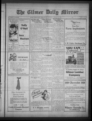 The Gilmer Daily Mirror (Gilmer, Tex.), Vol. 14, No. 296, Ed. 1 Monday, February 24, 1930