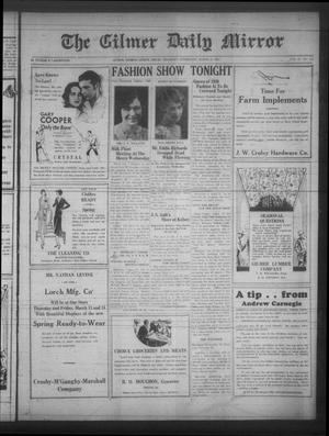 The Gilmer Daily Mirror (Gilmer, Tex.), Vol. 14, No. 311, Ed. 1 Thursday, March 13, 1930