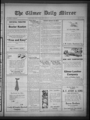 The Gilmer Daily Mirror (Gilmer, Tex.), Vol. 15, No. 12, Ed. 1 Friday, March 28, 1930