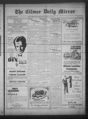 The Gilmer Daily Mirror (Gilmer, Tex.), Vol. 15, No. 18, Ed. 1 Friday, April 4, 1930