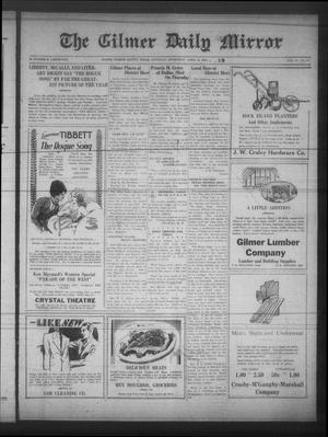The Gilmer Daily Mirror (Gilmer, Tex.), Vol. 15, No. 25, Ed. 1 Saturday, April 12, 1930