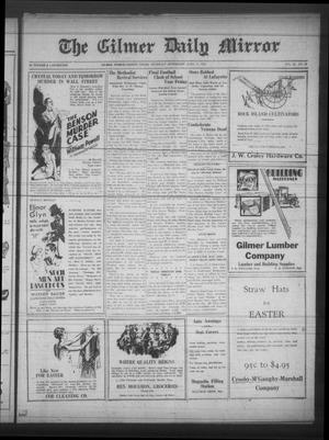 The Gilmer Daily Mirror (Gilmer, Tex.), Vol. 15, No. 29, Ed. 1 Thursday, April 17, 1930