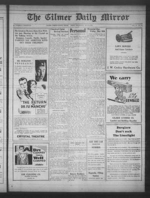 The Gilmer Daily Mirror (Gilmer, Tex.), Vol. 15, No. 66, Ed. 1 Friday, May 30, 1930