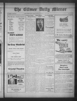 The Gilmer Daily Mirror (Gilmer, Tex.), Vol. 15, No. 67, Ed. 1 Saturday, May 31, 1930
