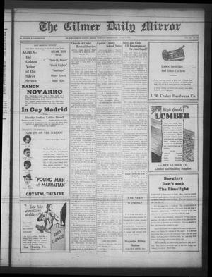 The Gilmer Daily Mirror (Gilmer, Tex.), Vol. 15, No. 69, Ed. 1 Tuesday, June 3, 1930