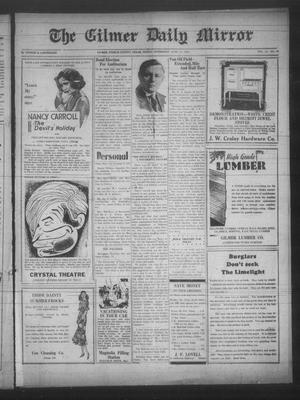The Gilmer Daily Mirror (Gilmer, Tex.), Vol. 15, No. 90, Ed. 1 Friday, June 27, 1930