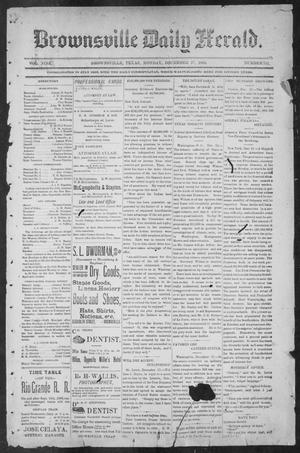Brownsville Daily Herald (Brownsville, Tex.), Vol. NINE, No. 143, Ed. 1, Monday, December 17, 1900