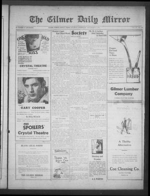 The Gilmer Daily Mirror (Gilmer, Tex.), Vol. 15, No. 169, Ed. 1 Saturday, September 27, 1930