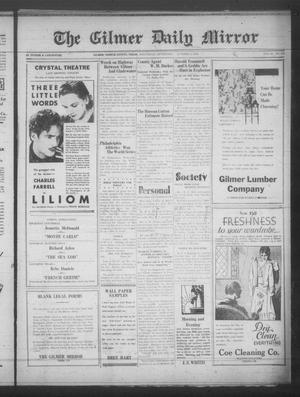 The Gilmer Daily Mirror (Gilmer, Tex.), Vol. 15, No. 178, Ed. 1 Wednesday, October 8, 1930