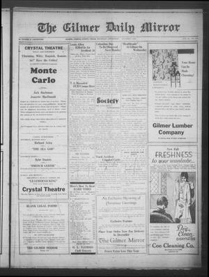 The Gilmer Daily Mirror (Gilmer, Tex.), Vol. 15, No. 179, Ed. 1 Thursday, October 9, 1930