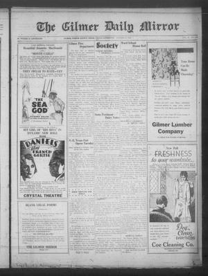 The Gilmer Daily Mirror (Gilmer, Tex.), Vol. 15, No. 180, Ed. 1 Friday, October 10, 1930