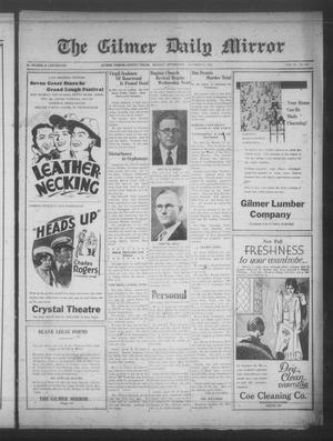 The Gilmer Daily Mirror (Gilmer, Tex.), Vol. 15, No. 182, Ed. 1 Monday, October 13, 1930