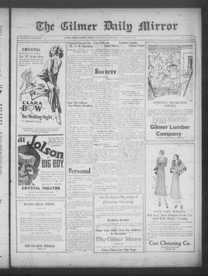 The Gilmer Daily Mirror (Gilmer, Tex.), Vol. 15, No. 196, Ed. 1 Wednesday, October 29, 1930