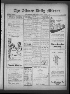 The Gilmer Daily Mirror (Gilmer, Tex.), Vol. 15, No. 220, Ed. 1 Wednesday, November 26, 1930