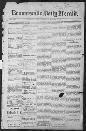 Brownsville Daily Herald (Brownsville, Tex.), Vol. NINE, No. 162, Ed. 1, Thursday, January 10, 1901