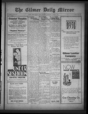 The Gilmer Daily Mirror (Gilmer, Tex.), Vol. 15, No. 256, Ed. 1 Wednesday, January 7, 1931