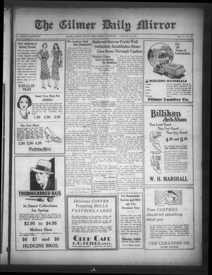 The Gilmer Daily Mirror (Gilmer, Tex.), Vol. 15, No. 294, Ed. 1 Friday, February 20, 1931